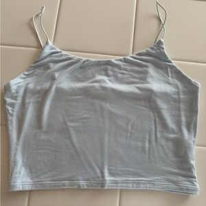 Garage Sky Blue Spaghetti Strap Tank Top